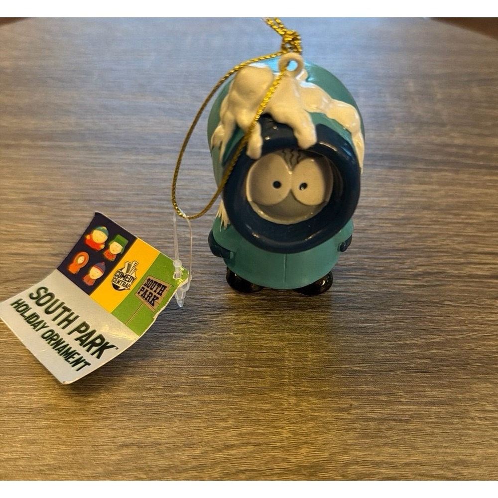 Comedy Central 2005 South Park Frozen Kenny Christmas Ornament 3" NWT
